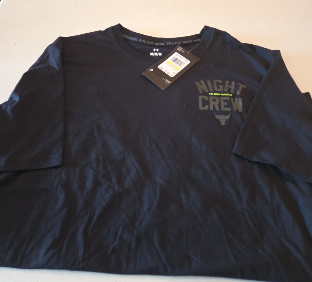 Under Armour Men's Navy Night Crew Tee
